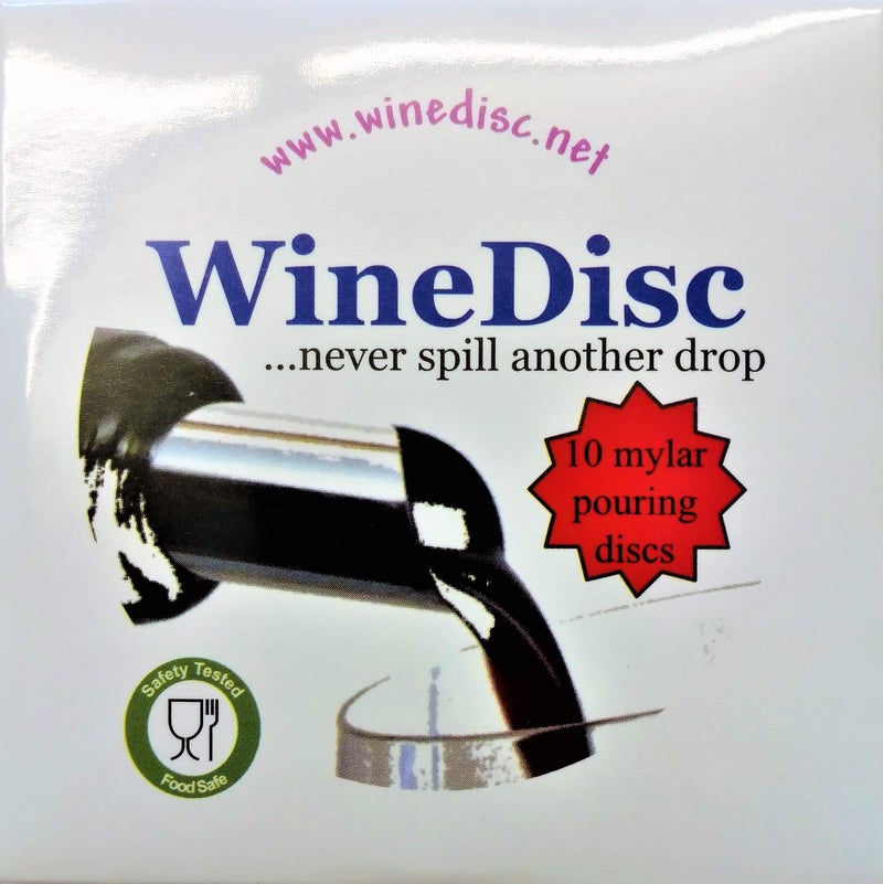 WineDisc The Original Drop Stopping Flexible Pour Spout (10) - Image 2